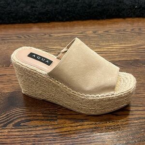Aqua bloomingdales Espadrille Wedge sandal